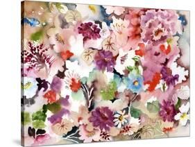 Summer Garden-Neela Pushparaj-Stretched Canvas