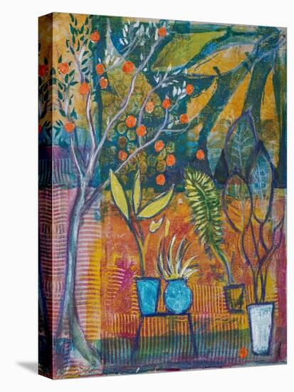 Summer Garden-Margaret Coxall-Stretched Canvas