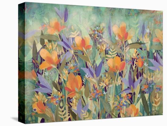 Summer Garden-Sue Davis-Stretched Canvas