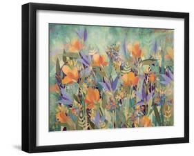 Summer Garden-Sue Davis-Framed Giclee Print