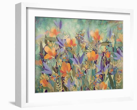 Summer Garden-Sue Davis-Framed Giclee Print