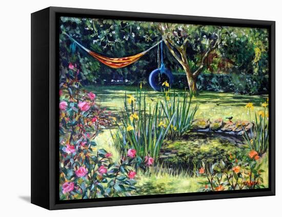 Summer Garden-Tilly Willis-Framed Stretched Canvas
