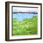 Summer green-Hyunah Kim-Framed Art Print