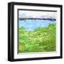 Summer green-Hyunah Kim-Framed Art Print