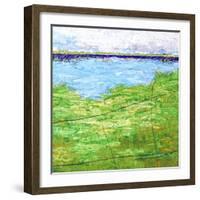 Summer green-Hyunah Kim-Framed Art Print