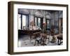 Summer Hall Decorated in Trompe L'Oeil with Vegetal Motifs-Ettore De Maria Bergler-Framed Giclee Print