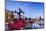 Summer hanging flower baskets, Inner Harbor, Victoria, British Columbia Capitol Parliament Building-Stuart Westmorland-Mounted Photographic Print