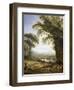 Summer, Harvest on Caserta Plain-Jacob Philipp Hackert-Framed Giclee Print