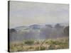 Summer Haze in Sussex-Sir David Murray-Stretched Canvas