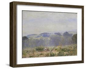 Summer Haze in Sussex-Sir David Murray-Framed Giclee Print