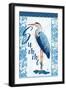 Summer Heron-Andi Metz-Framed Art Print