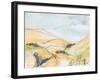 Summer Hills-Jan Weiss-Framed Art Print