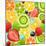 Summer Holidays Set With Cocktail Fruits And Berries-Ozerina Anna-Mounted Art Print