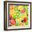 Summer Holidays Set With Cocktail Fruits And Berries-Ozerina Anna-Framed Art Print