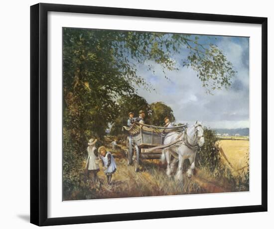 Summer Holidays-Anthony Cowland-Framed Giclee Print