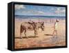 Summer Holidays-Paul Gribble-Framed Stretched Canvas