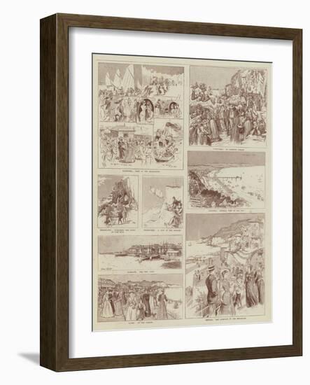 Summer Holidays-Alexander Stuart Boyd-Framed Premium Giclee Print