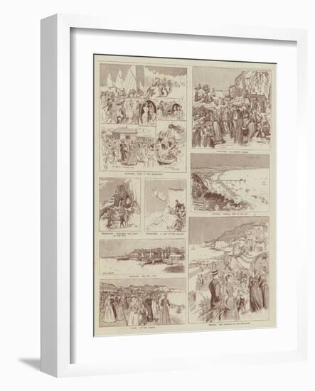 Summer Holidays-Alexander Stuart Boyd-Framed Premium Giclee Print