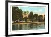 Summer Homes, Coldwater Lake, Michigan-null-Framed Premium Giclee Print