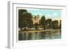 Summer Homes, Coldwater Lake, Michigan-null-Framed Art Print