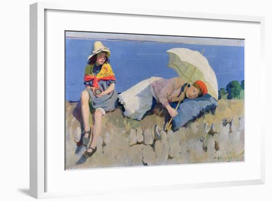 Summer Hours-Harold Harvey-Framed Giclee Print