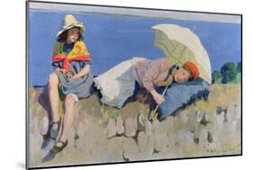 Summer Hours-Harold Harvey-Mounted Giclee Print