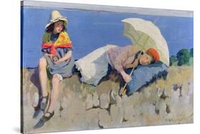 Summer Hours-Harold Harvey-Stretched Canvas