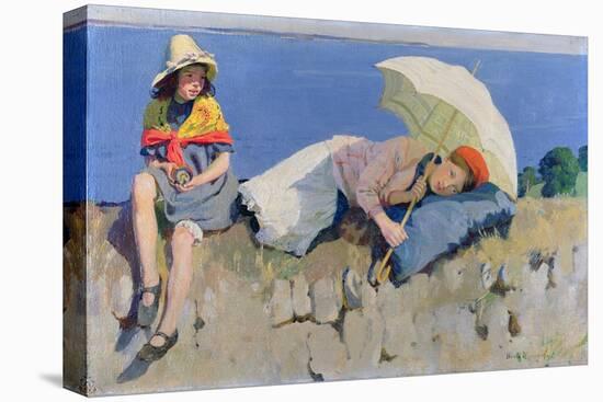 Summer Hours-Harold Harvey-Stretched Canvas