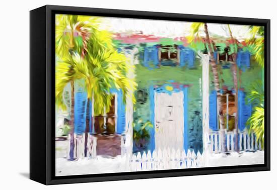 Summer House - In the Style of Oil Painting-Philippe Hugonnard-Framed Stretched Canvas