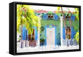 Summer House - In the Style of Oil Painting-Philippe Hugonnard-Framed Stretched Canvas