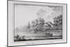 Summer House of Countess De Laval on the Aptekarsky Island (Series Views of Saint Petersbur), 1820s-Alexander Pluchart-Mounted Giclee Print