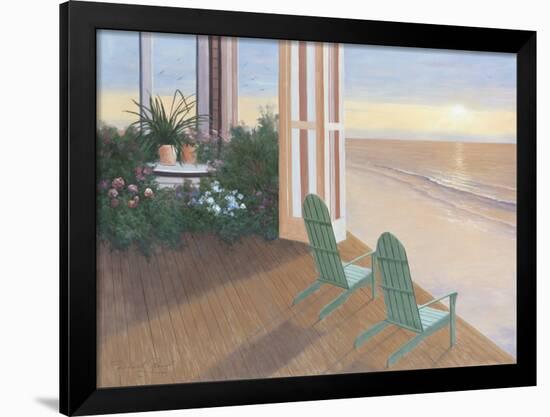 Summer House-Diane Romanello-Framed Art Print