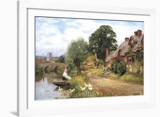 Summer Idyll-Henry John Yeend King-Framed Art Print