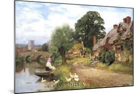 Summer Idyll-Henry John Yeend King-Mounted Art Print