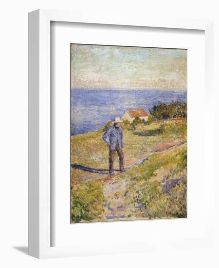 Summer in Asgardstrand, C.1890-1892-Edvard Munch-Framed Giclee Print