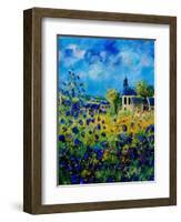 Summer In Foy Notre Dame-Pol Ledent-Framed Art Print