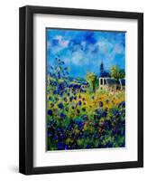 Summer In Foy Notre Dame-Pol Ledent-Framed Art Print