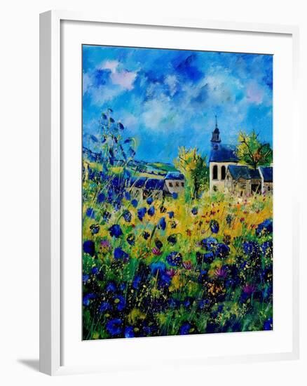 Summer In Foy Notre Dame-Pol Ledent-Framed Art Print