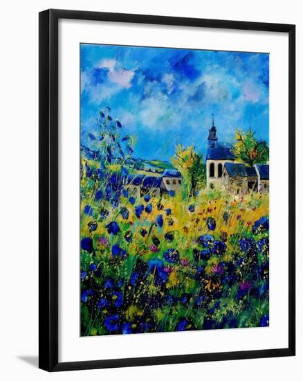 Summer In Foy Notre Dame-Pol Ledent-Framed Art Print