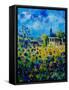 Summer In Foy Notre Dame-Pol Ledent-Framed Stretched Canvas