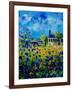 Summer In Foy Notre Dame-Pol Ledent-Framed Art Print