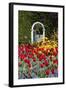 Summer in Hately Gardens, Victoria, British Columbia-Terry Eggers-Framed Photographic Print