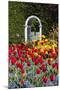 Summer in Hately Gardens, Victoria, British Columbia-Terry Eggers-Mounted Photographic Print