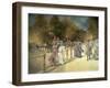 Summer in Hyde Park-Peter Miller-Framed Giclee Print