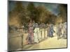 Summer in Hyde Park-Peter Miller-Mounted Giclee Print