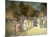 Summer in Hyde Park-Peter Miller-Mounted Giclee Print