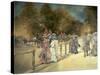 Summer in Hyde Park-Peter Miller-Stretched Canvas