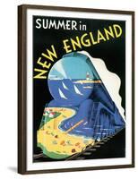 Summer in New England-Sascha Maurer-Framed Art Print