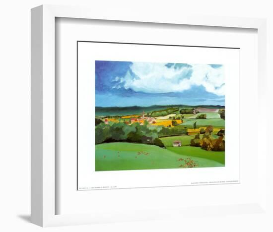 Summer in Provence II-L^ Vallet-Framed Art Print