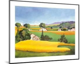 Summer in Provence IV-L^ Vallet-Mounted Art Print